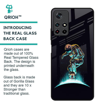 Star Ride Glass Case for Poco M4 Pro 5G