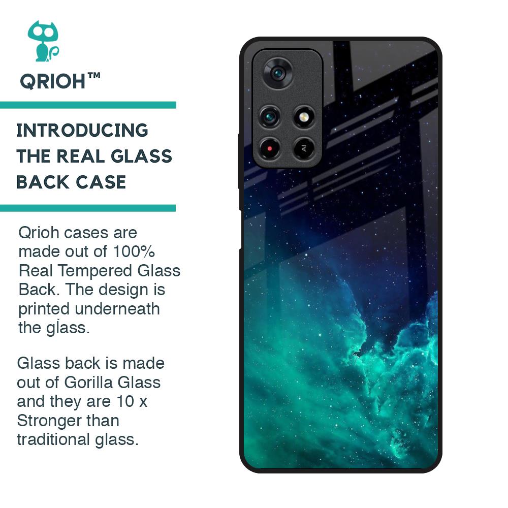 Winter Sky Zone Glass Case For Poco M4 Pro 5G
