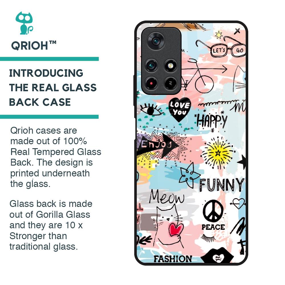 Just For You Glass Case For Poco M4 Pro 5G
