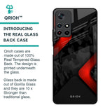 Modern Camo Abstract Glass Case for Poco M4 Pro 5G