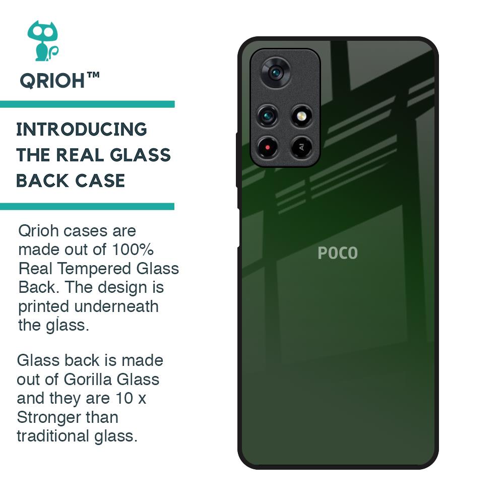 Deep Forest Glass Case for Poco M4 Pro 5G