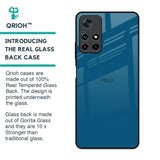 Cobalt Blue Glass Case for Poco M4 Pro 5G