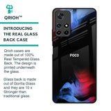 Fine Art Wave Glass Case for Poco M4 Pro 5G