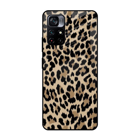 Leopard Seamless Poco M4 Pro 5G Glass Cases & Covers Online