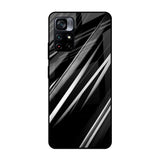 Black & Grey Gradient Poco M4 Pro 5G Glass Cases & Covers Online