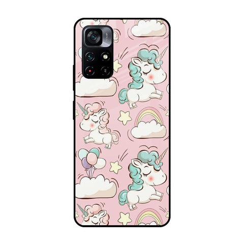 Balloon Unicorn Poco M4 Pro 5G Glass Cases & Covers Online