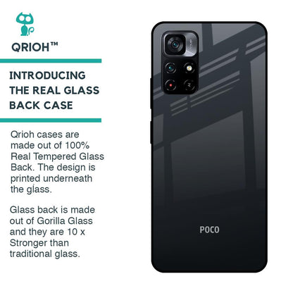 Stone Grey Glass Case For Poco M4 Pro 5G