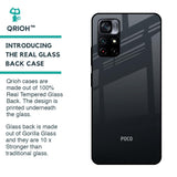 Stone Grey Glass Case For Poco M4 Pro 5G