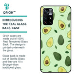 Avocado Green Glass Case For Poco M4 Pro 5G