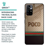High End Fashion Glass case for Poco M4 Pro 5G