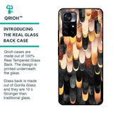 Bronze Abstract Glass Case for Poco M4 Pro 5G