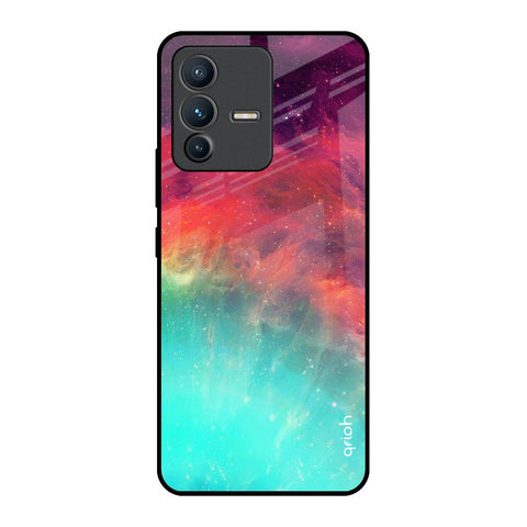 Colorful Aura Vivo V23 5G Glass Back Cover Online