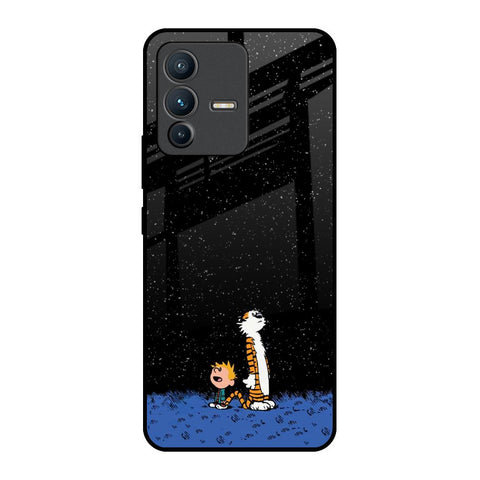 Night Sky Star Vivo V23 5G Glass Back Cover Online