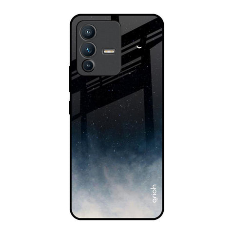 Black Aura Vivo V23 5G Glass Back Cover Online