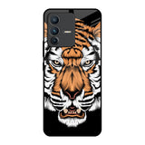 Angry Tiger Vivo V23 5G Glass Back Cover Online