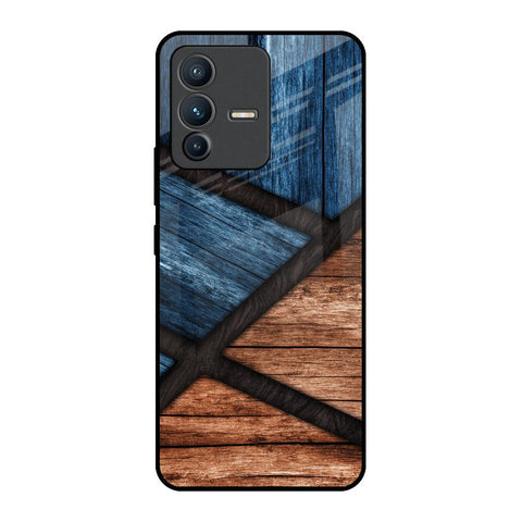 Wooden Tiles Vivo V23 5G Glass Back Cover Online