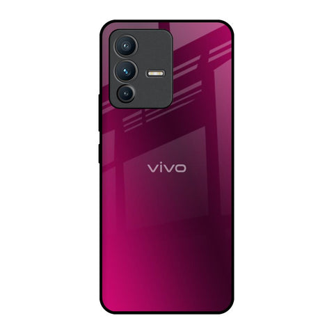 Pink Burst Vivo V23 5G Glass Back Cover Online