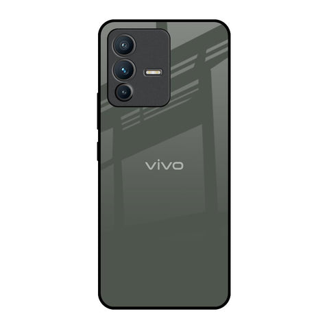 Charcoal Vivo V23 5G Glass Back Cover Online