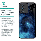 Dazzling Ocean Gradient Glass Case For Vivo V23 5G