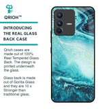 Sea Water Glass Case for Vivo V23 5G