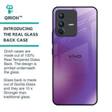 Ultraviolet Gradient Glass Case for Vivo V23 5G