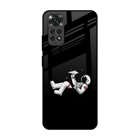 Space Traveller Redmi Note 11 Glass Back Cover Online