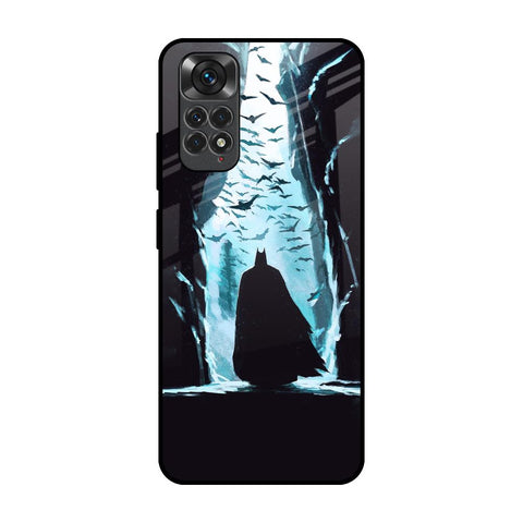 Dark Man In Cave Redmi Note 11 Glass Back Cover Online