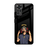 Punjabi Singer Poster Redmi Note 11 Glass Back Cover Online