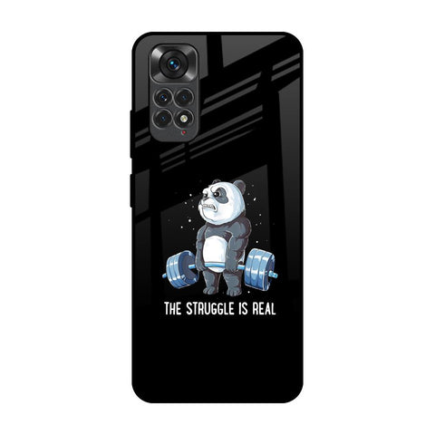 Real Struggle Redmi Note 11 Glass Back Cover Online