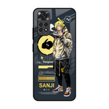 Cool Sanji Redmi Note 11 Glass Back Cover Online