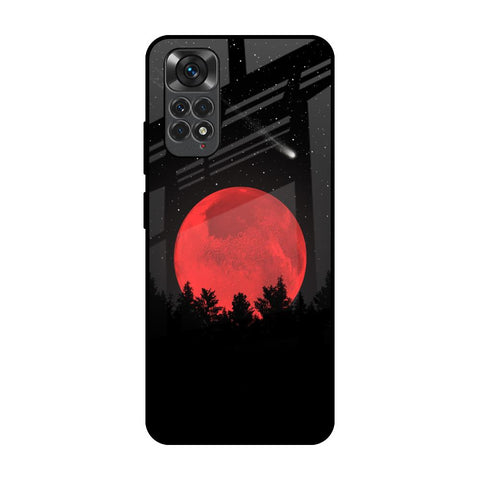 Moonlight Aesthetic Redmi Note 11 Glass Back Cover Online
