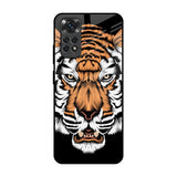 Angry Tiger Redmi Note 11 Glass Back Cover Online