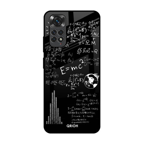 Funny Math Redmi Note 11 Glass Back Cover Online