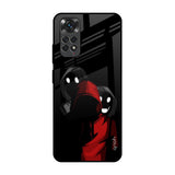 Shadow Character Redmi Note 11 Glass Back Cover Online