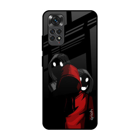 Shadow Character Redmi Note 11 Glass Back Cover Online