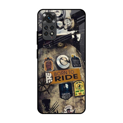 Ride Mode On Redmi Note 11 Glass Back Cover Online