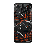 Vector Art Redmi Note 11 Glass Back Cover Online