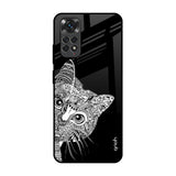 Kitten Mandala Redmi Note 11 Glass Back Cover Online