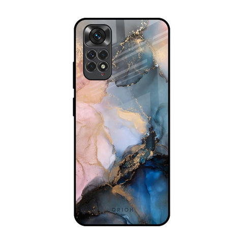 Marble Ink Abstract Redmi Note 11 Glass Back Cover Online