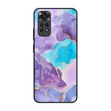 Alcohol ink Marble Redmi Note 11 Glass Back Cover Online