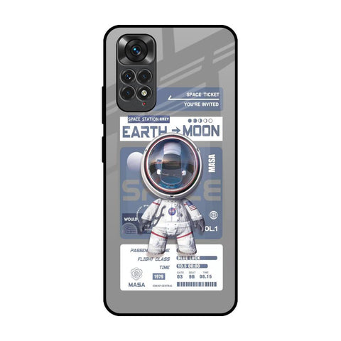 Space Flight Pass Redmi Note 11 Glass Back Cover Online