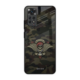Army Warrior Redmi Note 11 Glass Back Cover Online