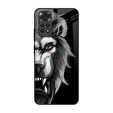 Wild Lion Redmi Note 11 Glass Back Cover Online