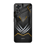 Black Warrior Redmi Note 11 Glass Back Cover Online
