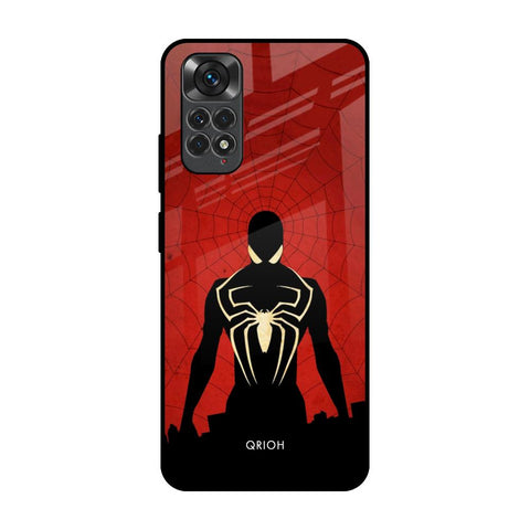 Mighty Superhero Redmi Note 11 Glass Back Cover Online