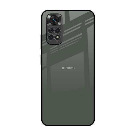 Charcoal Redmi Note 11 Glass Back Cover Online