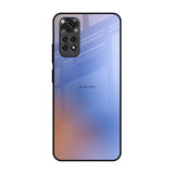 Blue Aura Redmi Note 11 Glass Back Cover Online