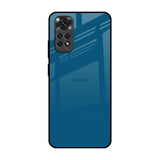 Cobalt Blue Redmi Note 11 Glass Back Cover Online