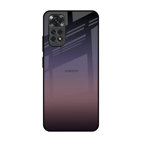 Grey Ombre Redmi Note 11 Glass Back Cover Online