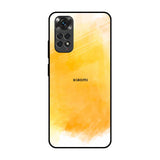 Rustic Orange Redmi Note 11 Glass Back Cover Online